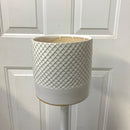 Pot en céramique à motif de croix croisée