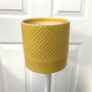 Pot en céramique à motif de croix croisée