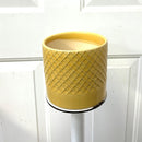 Pot en céramique à motif de croix croisée