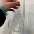 Vase suspendu en forme de larme pour Tillandsias