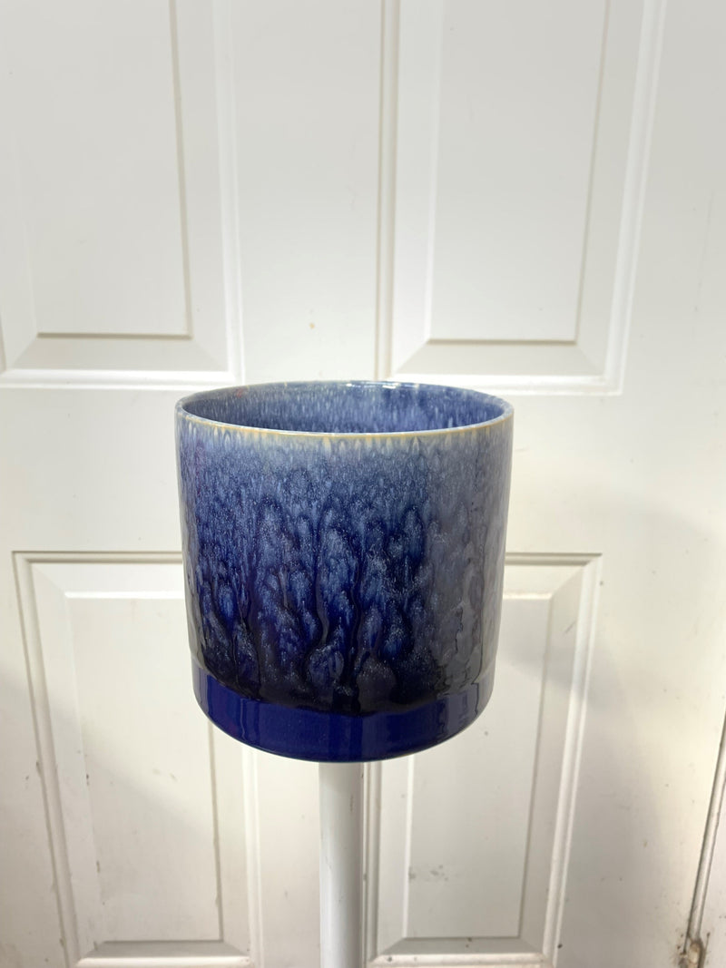 Glace pour céramique bleu Marin