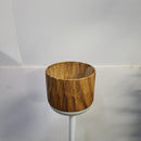 Woodgrain Ceramic Pot