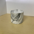 Tumbled Marble Finish Pot